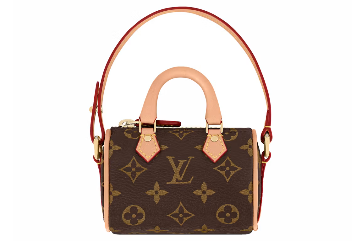 Louis Vuitton Bag Charm Speedy Monogram Brown M00544