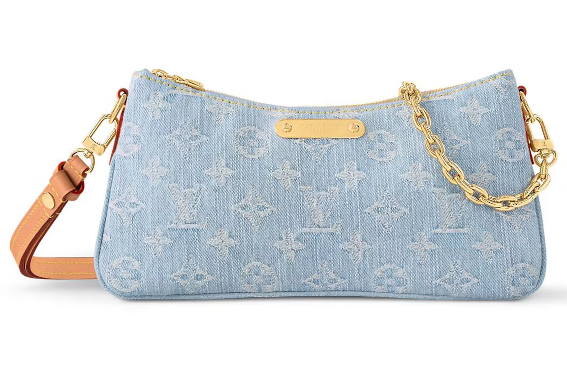 Louis Vuitton Liv Pochette Sky Blue Denim M83532